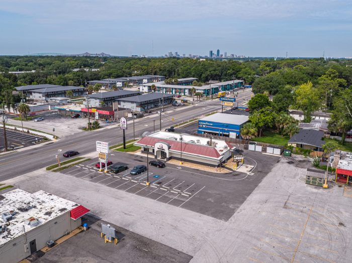 Aerial Pictuires of Taco Bell on Merrill Rd in Jacksponville FL Veuwr Aerials 3 of 6 scaled
