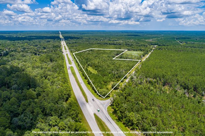Aerials of Land for Sale near Gainesville Regional Airport Lot of Land Inc 31 of 48 scaled
