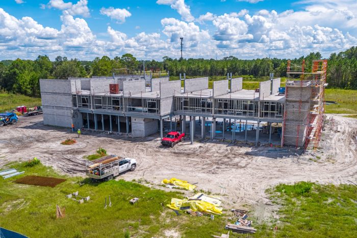 Drone Picture of Construction in Lake City FL (2 of 8)