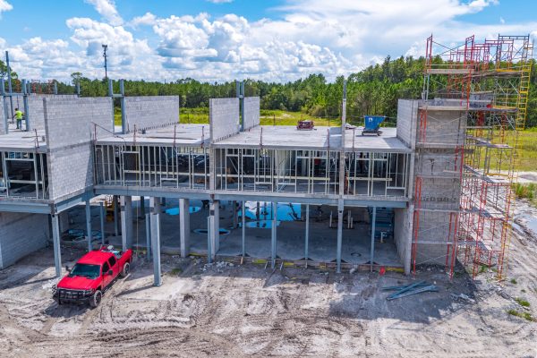 Drone Picture of Construction in Lake City FL (3 of 8)