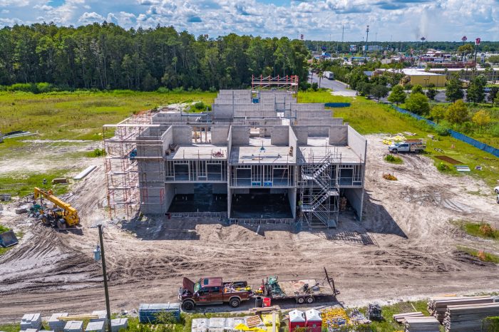Drone Picture of Construction in Lake City FL (6 of 8)