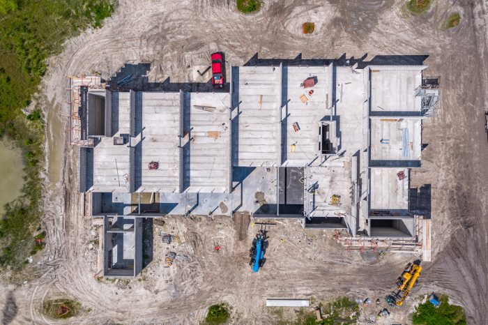 Drone Picture of Construction in Lake City FL (8 of 8)