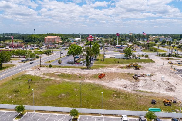 Drone Picture of Construction near Lake City Hospital (6 of 6)