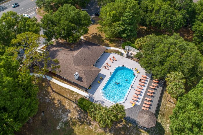 Drone Picture of Reflections Apartment Complex in Gainesville FL (2 of 5)