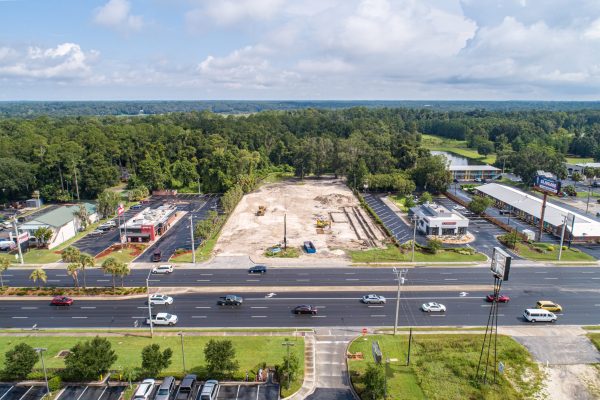 Drone Progress of Construction Site in Lake City FL (1 of 5)