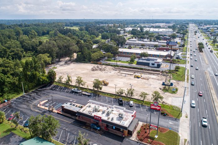 Drone Progress of Construction Site in Lake City FL (3 of 5)