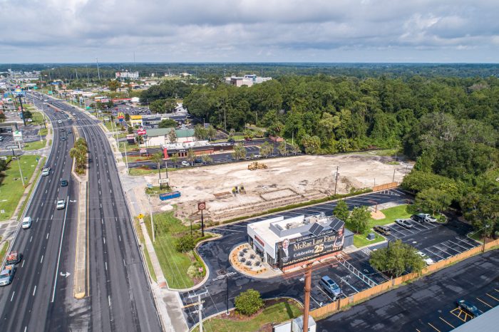 Drone Progress of Construction Site in Lake City FL (4 of 5)